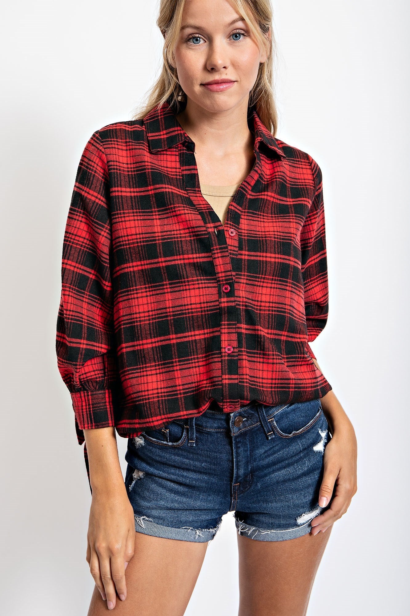 BUTTON DOWN OVERSIZED SHIRT