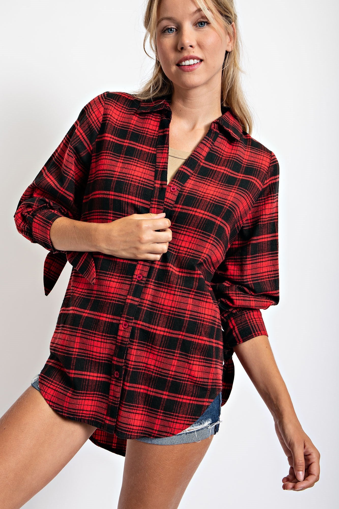 BUTTON DOWN OVERSIZED SHIRT