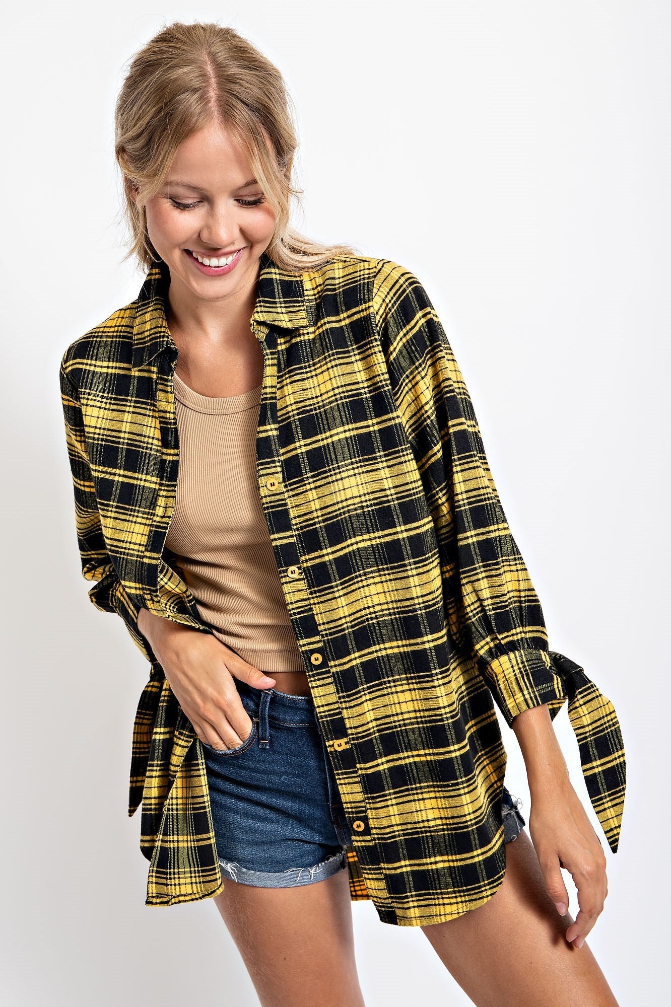 BUTTON DOWN OVERSIZED SHIRT