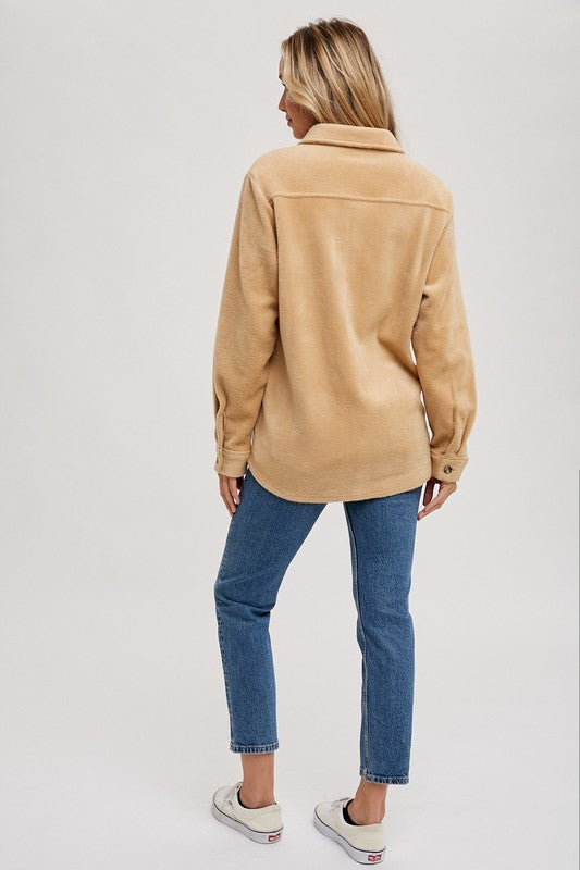 FLEECE TERRY SHACKET
