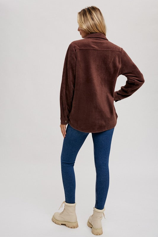 FLEECE TERRY SHACKET