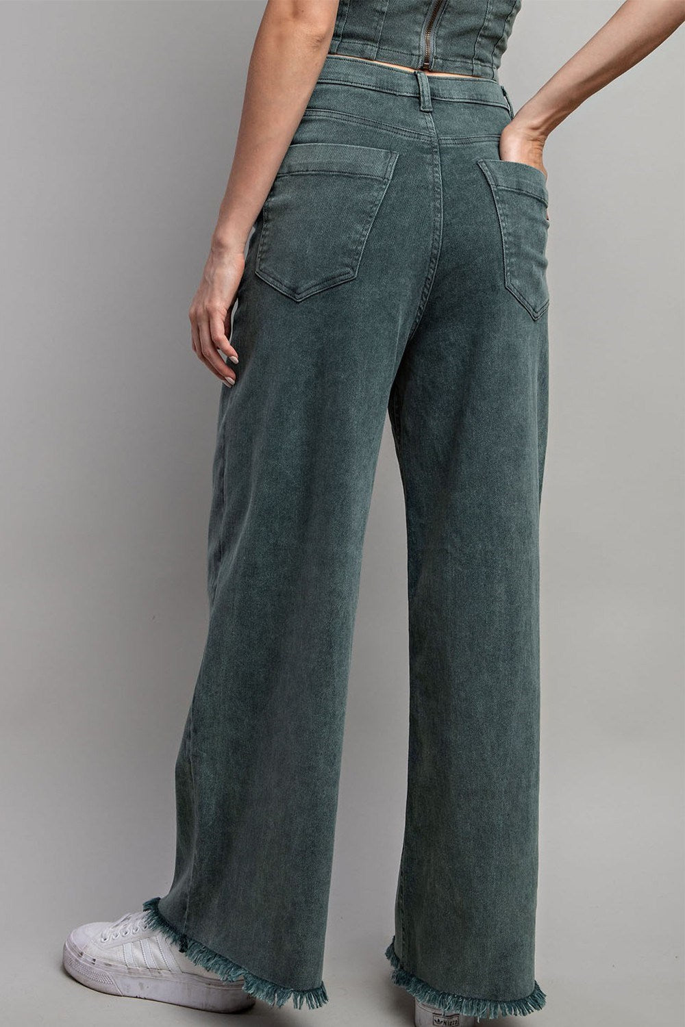 STRAIGHT WIDE LEG PANTS