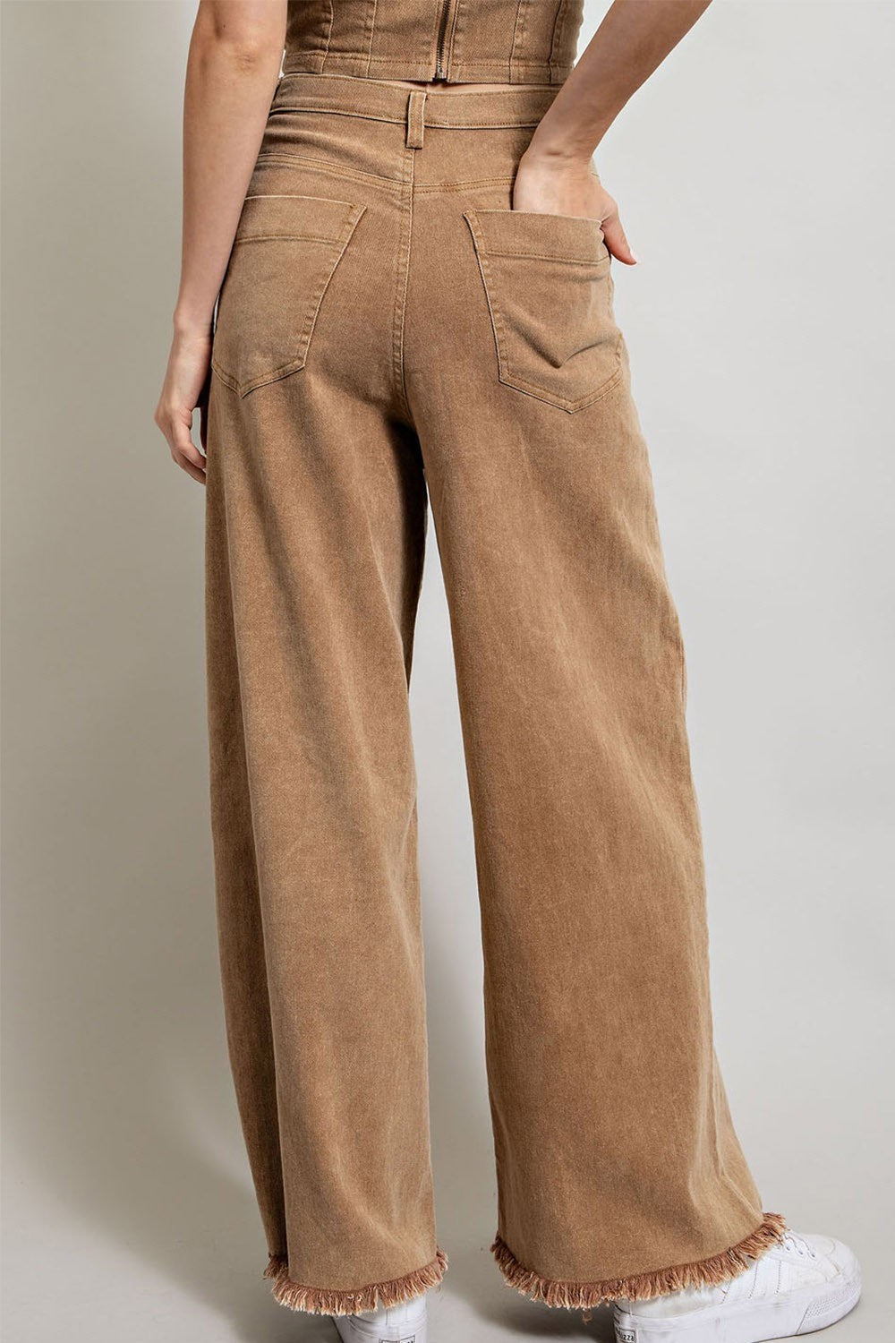 STRAIGHT WIDE LEG PANTS