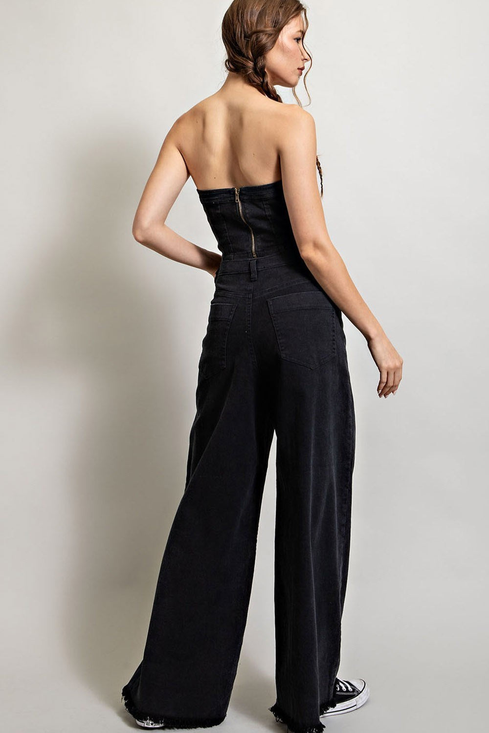 STRAIGHT WIDE LEG PANTS